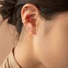 Lunne 14K Heart Cubic Drop Piercing (14K Gold) #W07