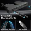 For Tesla Model 3 Y Highland Juniper 2026 45W Quick Charger Expansion Dock Hidden USB Shunt Hub Intelligent Docking Station