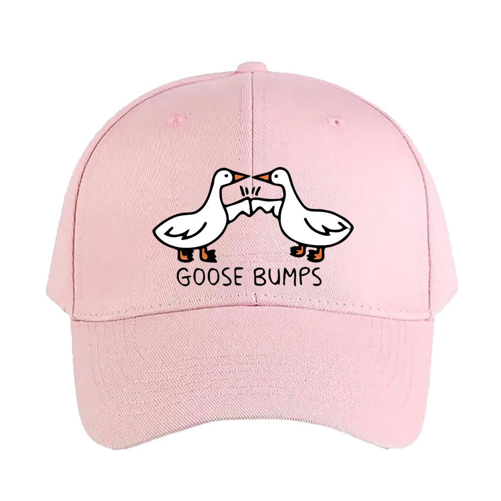 Goose Bumps Caps Summer Adult Baseball Cap Adjustable with Curved Brim Duckbill Hat Protection Sun Hats Casual