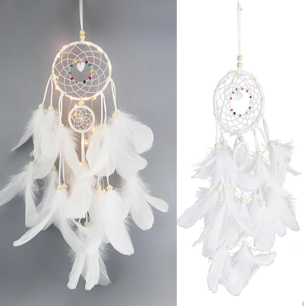 Handgefertigter Traumfänger Wandbehang Federornamente Anhänger Geschenk Heimzimmer Dekoration