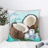 Coconut Frutiger Aero Pillowcase Polyester Cushion Cover Decorations  Pillow Case Cover Home Zippered 45X45cm