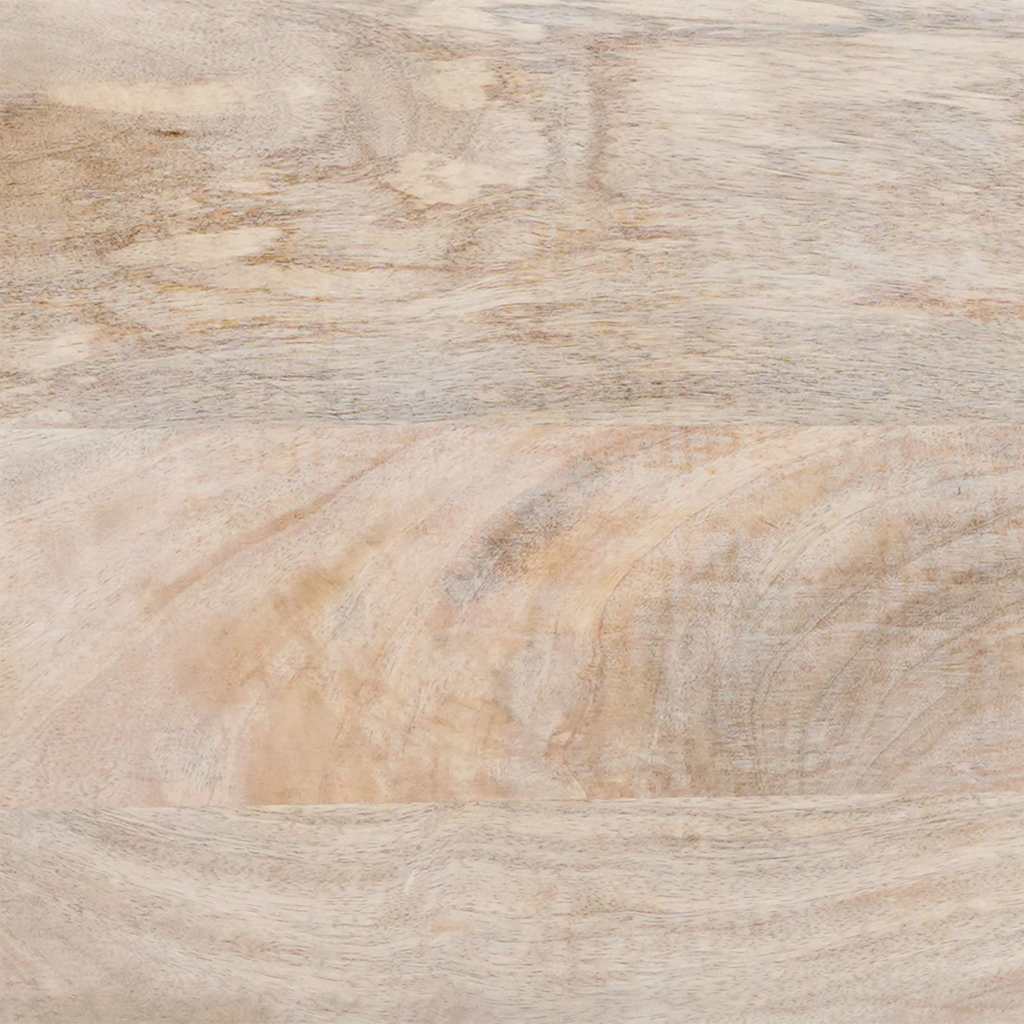 Sideboard 2 pcs White 120 x 33.5 x 75 cm Solid Mango Wood