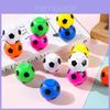 Creative Multi-color Soccer Shaped Plastic Gyro Children Toy For Young Children