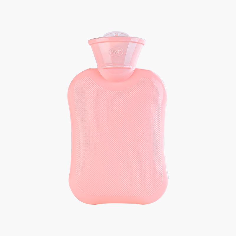 Plush Hot Water Bottle, Bed-Use Warm Water Bag, Hand Warmer, Baby-Friendly Heating Bag.