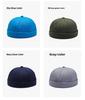 Unisex Brimless Hat: Round Top Melon Cap, Hip-Hop Style & Landlord Design for Spring/Autumn
