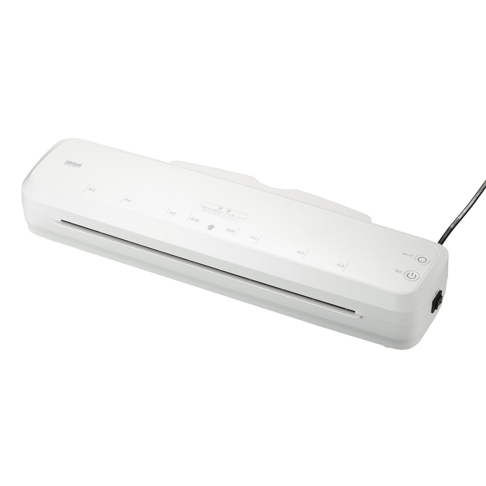 Ламинатор Sanwa Supply формата A3 (4 валика, 90-секундный разогрев) LM-A34R1W белый