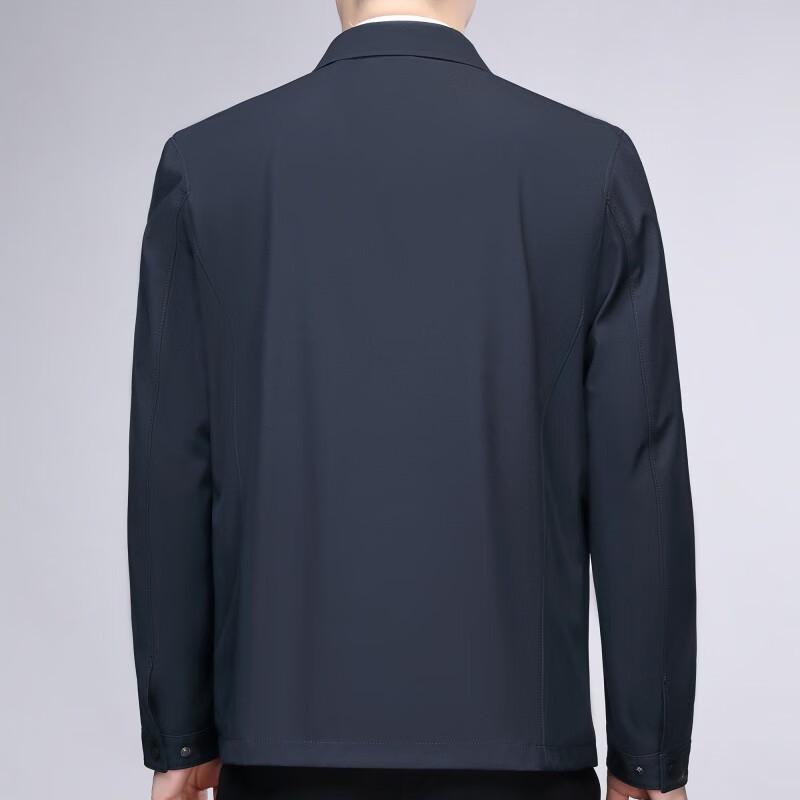 ROMON Men's Business Casual Lapel Jacket