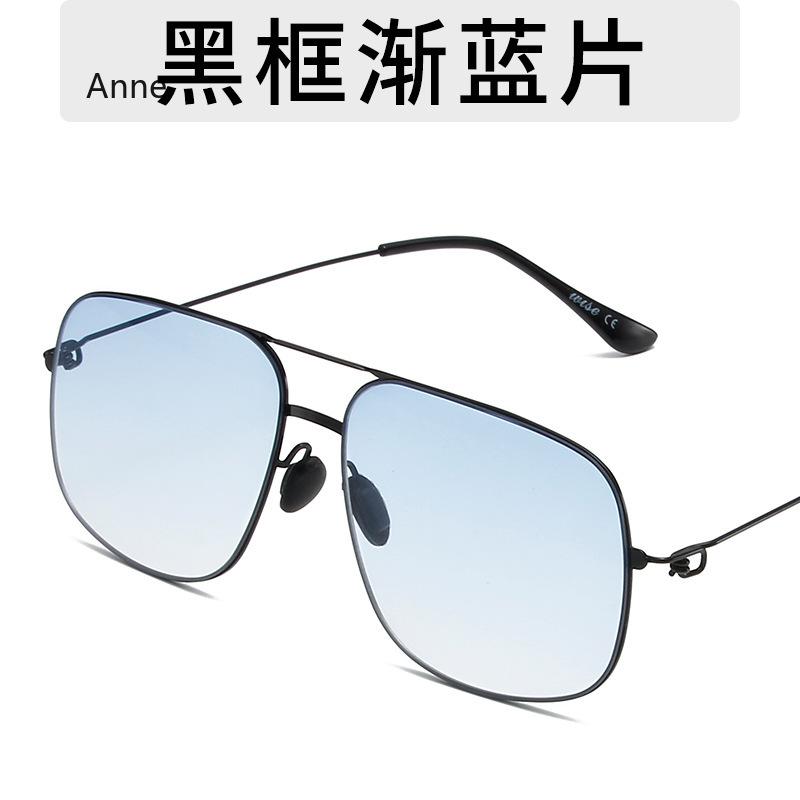 Luxury Designer Oversized Pilot Sunglasses Women For Men Vintage Popular Sun Glasses Punk Outdoor Metal Eyeglasses UV400