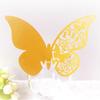 3D Butterfly Laser-Cut Wedding Seat Card in Ice White