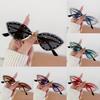 Cat Eye Sunglasses With Gold Metal Frame Uv400 Protection For Trendy Summer Outings