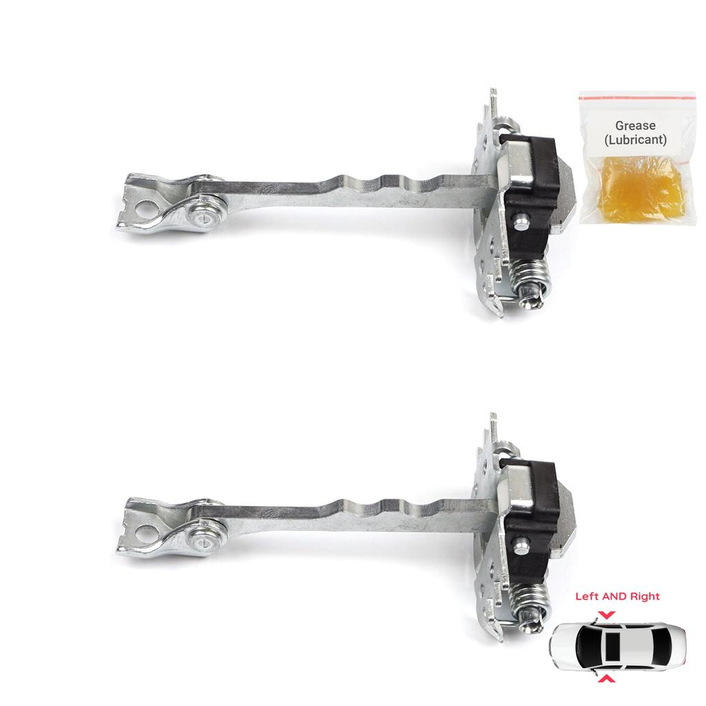 EDP1257-1 2 Pieces Left AND Right Door Catch Hinge Brake Stop Check Strap Limiter for Renault Megane MK3 DZ0/1 Coupe 2008-2016 804309044R