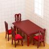 Cute Dollhouse Table Miniature 1/12 Furniture Crafts Decor DIY Dining Room Play Ornament Mini
