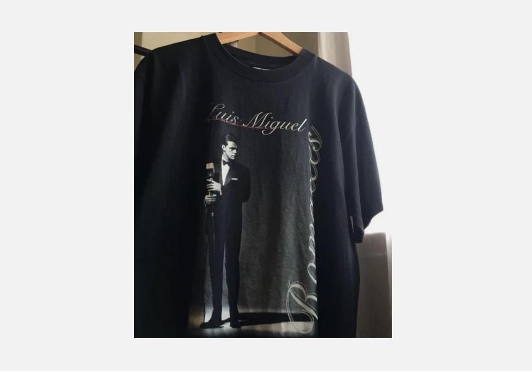 Reprinted 1997 Luis Miguel T-shirt, gift for fan, brand new shirt S