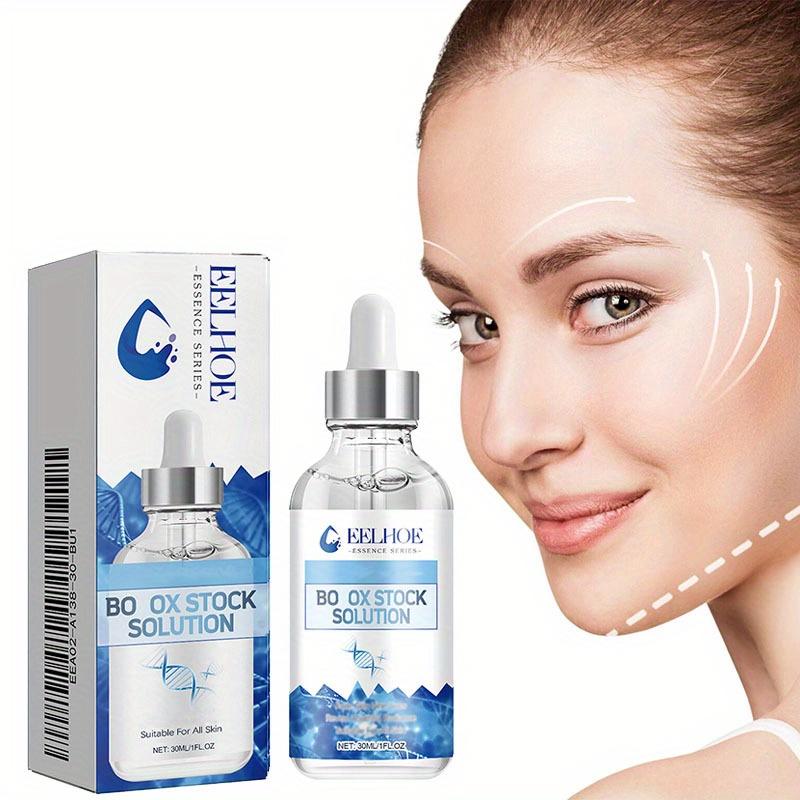 Collagen Stock Solution, Facial Serum-Hydrating Essence with Hyaluronic Acid, Pore Minimizing & Oil Less, Anti-aging Skincare | Brighten Light Beige