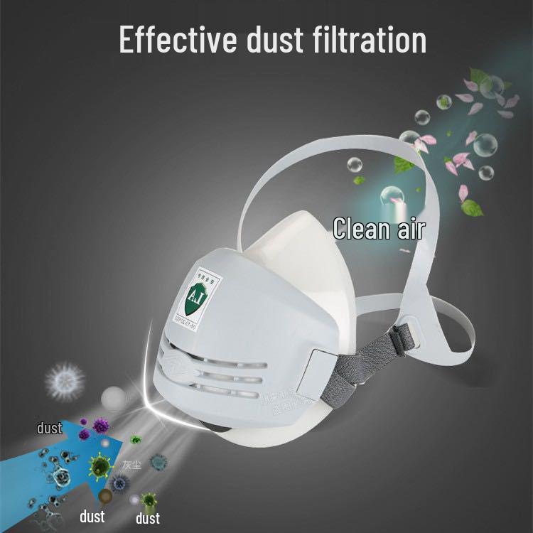 

TF-1201 KN95 Полумаска против пыли для защиты в промышленности, при сварке и в угольных шахтах TF-1201 Half Mask