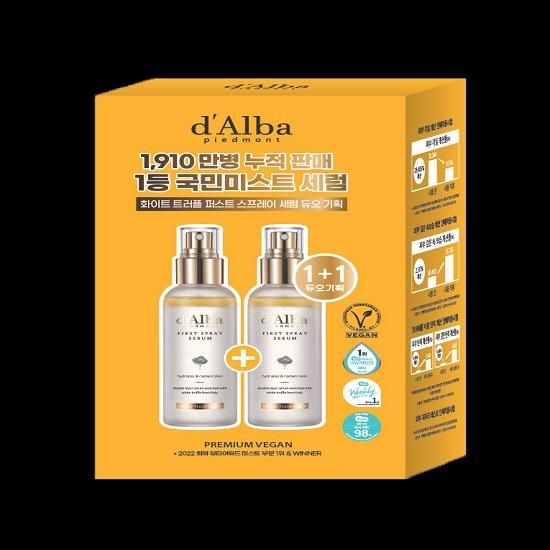 

d Alba White Truffle First Spray Serum 100 мл + 100 мл спец. First Serum Double Plan