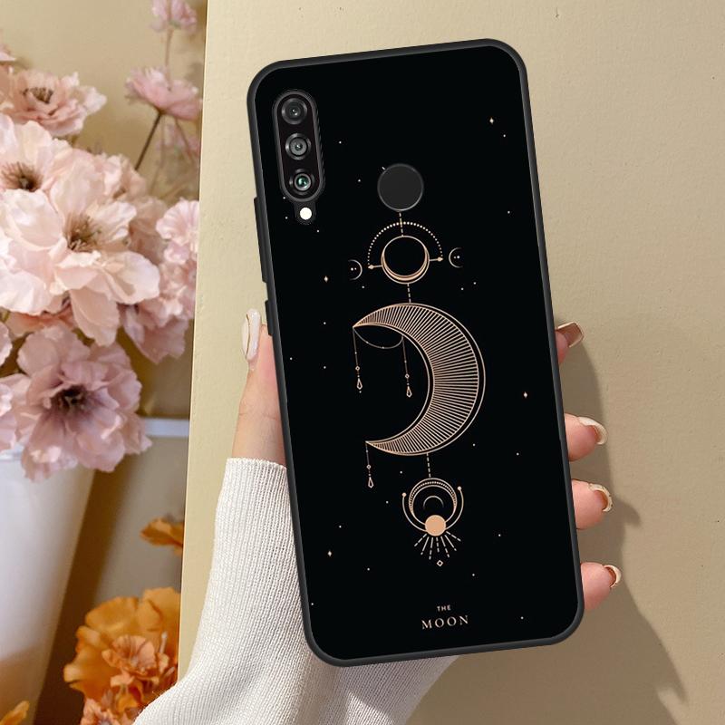 Magic Moon Tarot For Huawei Nova 7i 8i 11i 12i 12s Y73 Y70 Y90 Y60 Y72 Y61 Y91 9 10 SE P30 Pro P40 Lite Case
