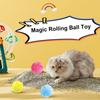 Automatic Rolling Ball for Dogs Cats with 1 Rolling Ball 4 Color Ball Cover