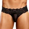 Micro Thong Scandal Lace Noir - Male Power - String | String