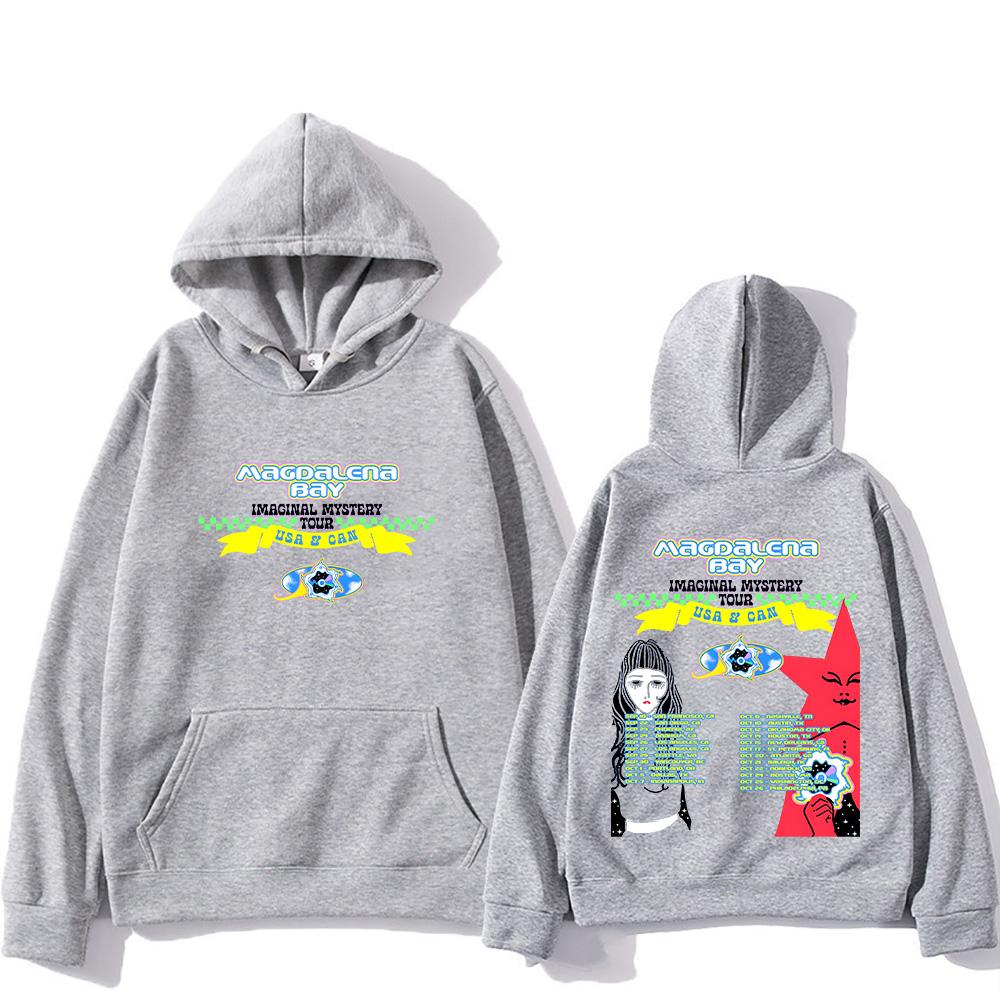 Magdalena Bay Imaginal Mystery Tour Hoodies New Harajuku Aesthetic Pullovers Women Men Fashion Hooded Sweatshirts High Quality