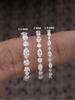 925 Sterling Silver Simplicity Marquise Round Zircon Bead Ring For Women Engagement Wedding Fashion High Quality Fine Jewelry