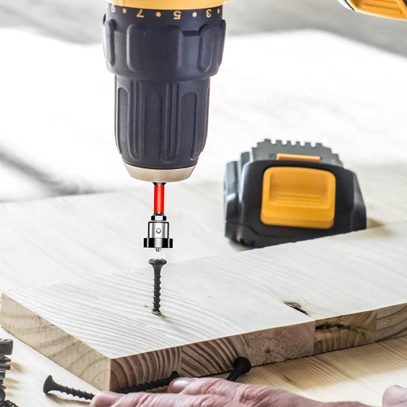 Screwdriver Bits Magnetic Cross Positioning With Strong Magnetic Coil Screw Artifact Ceiling Woodworking Special Batch Head