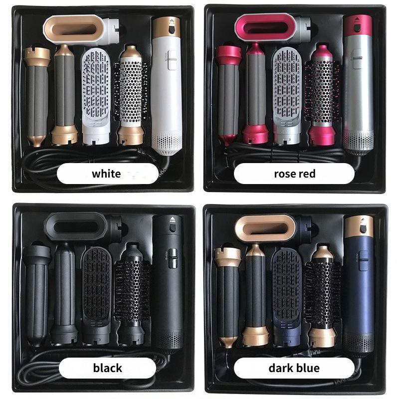 Multi Functional Hot Air Comb Curly And Straight Hair Dual-Use Hair Dryer Comb Professional Hair Styling Tools