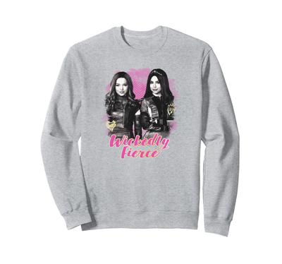 Disney Descendants Mal and Evie Wickedly Fierce Sweatshirt