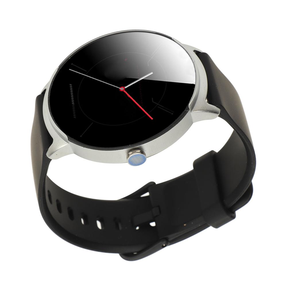 Montre de sport HD 1,32 pouce pour la glycémie, sans contact, température corporelle, sommeil, montre de surveillance intelligente de la santé