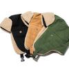 Windproof Ear Protective Hat Thickened Lei Feng Cap Simple Winter Plush Hat  Ski