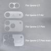 2pcs Lens Protector Tempered Glass For iPhone 17 Pro Max/17 Pro/17 Air Flexible Transparent Full Transparency Scratch-Resistant