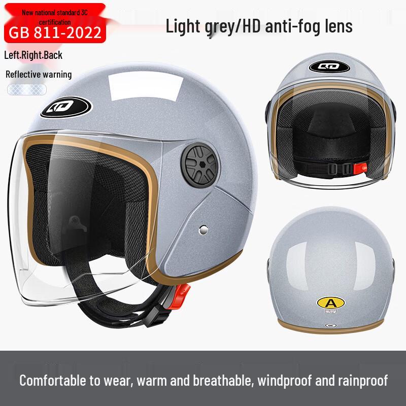 

Jiemengzhe Electric Scooter & Motorcycle Helmet