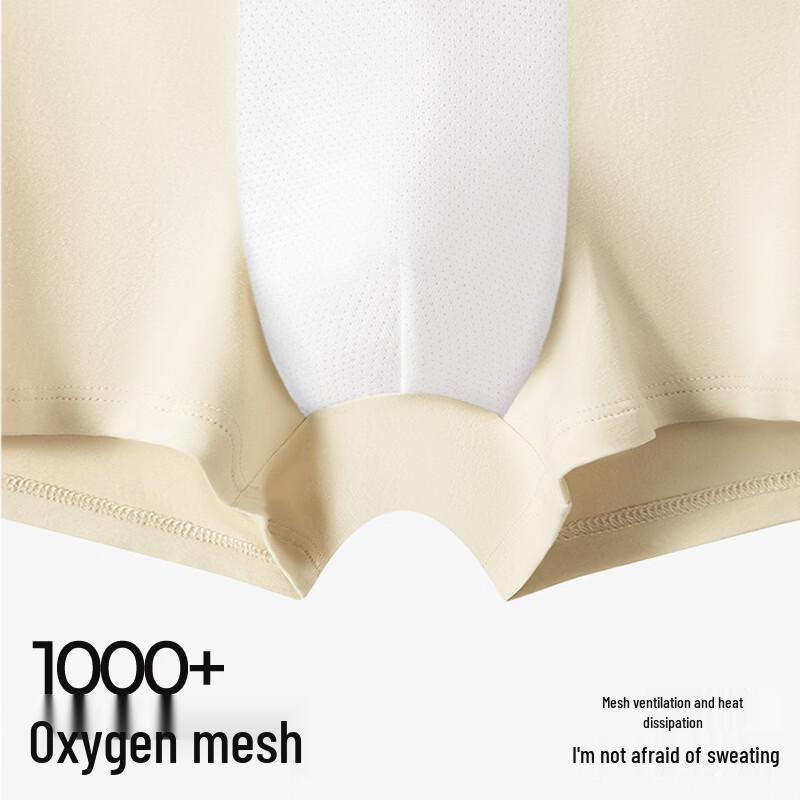 B.JOBSEN Men's 2-Pack Antibacterial Boxer Briefs