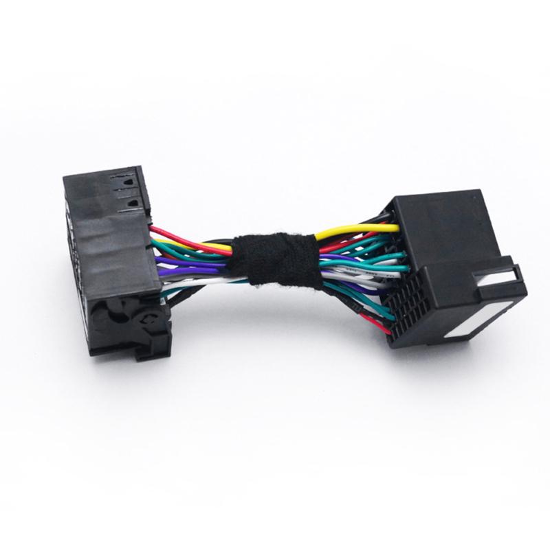 36pin Male Connector Adapter To 40pin Female Car Head Unit Stereo Quadlock Wiring Harness for