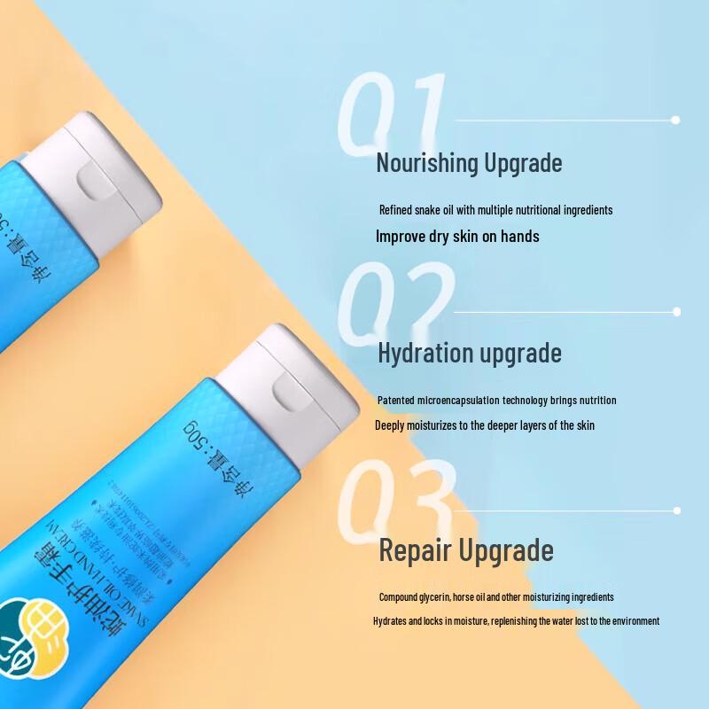 Longliqi Snake Oil Hand Cream (5-Pack)