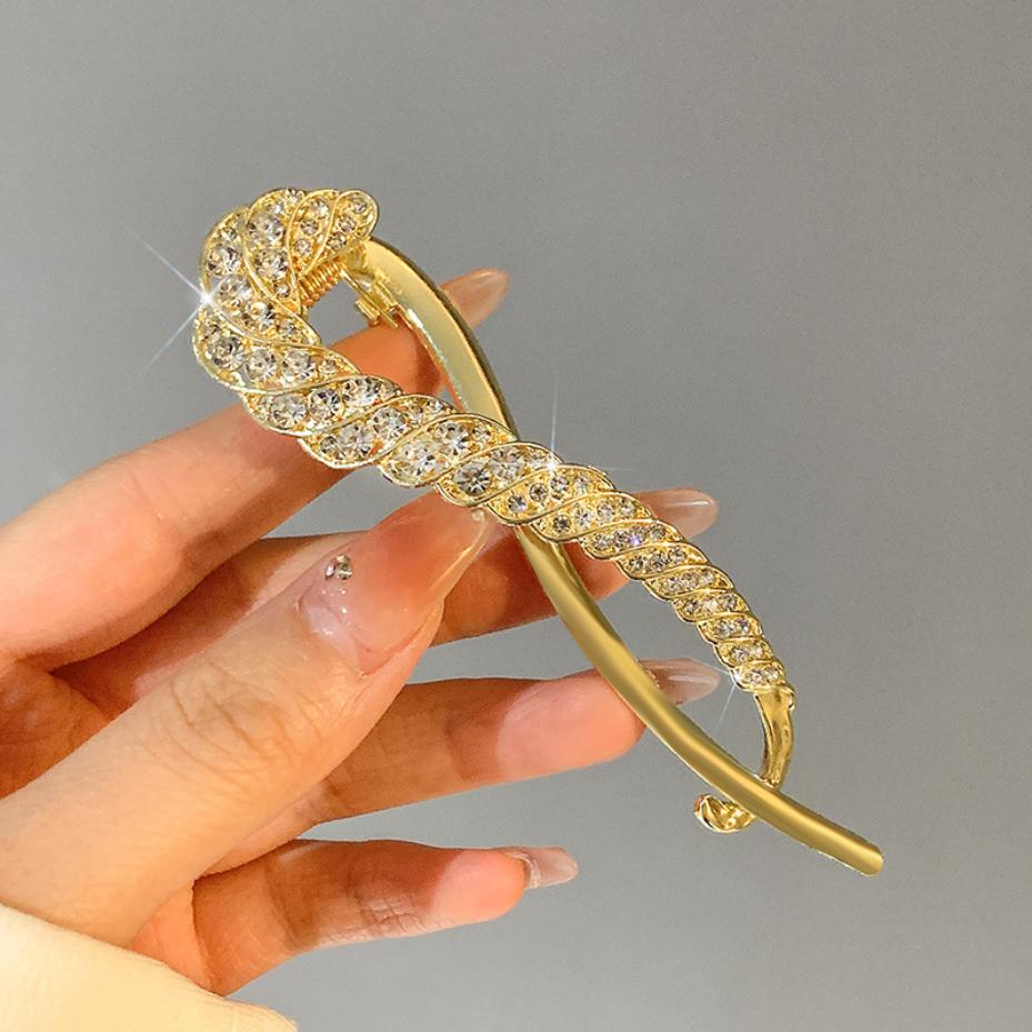 New Metal Hair Clasp Barrettes Irregular Women Hair Clip Pins Girl Claw Headdress Korean New Hairpins Gift Hair Accessories