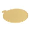 Round Cake Dessert Tray 100Pcs/Pack Cake Boards Golden Paper Coasters Dessert Displays Tray Pastry Decorative Kit Cake Cardboard Disposable
