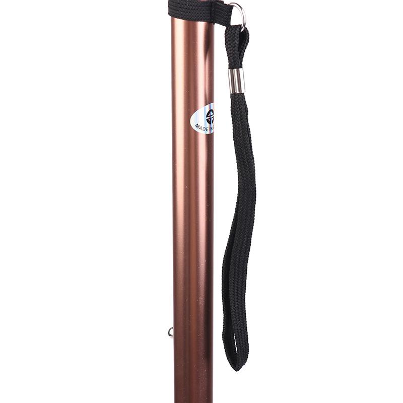 Niet-slip wandelstok voor ouderen, T-handvat, intrekbaar, aluminiumlegering, wandelstokken, opvouwbare kruk, wandelstok voor wandelen, trekkingstok