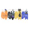 12pcs Halloween Paper Treat Boxes Trick-or-treat Gift Bags For Candy Cookie Chocolate Donuts Cakes
