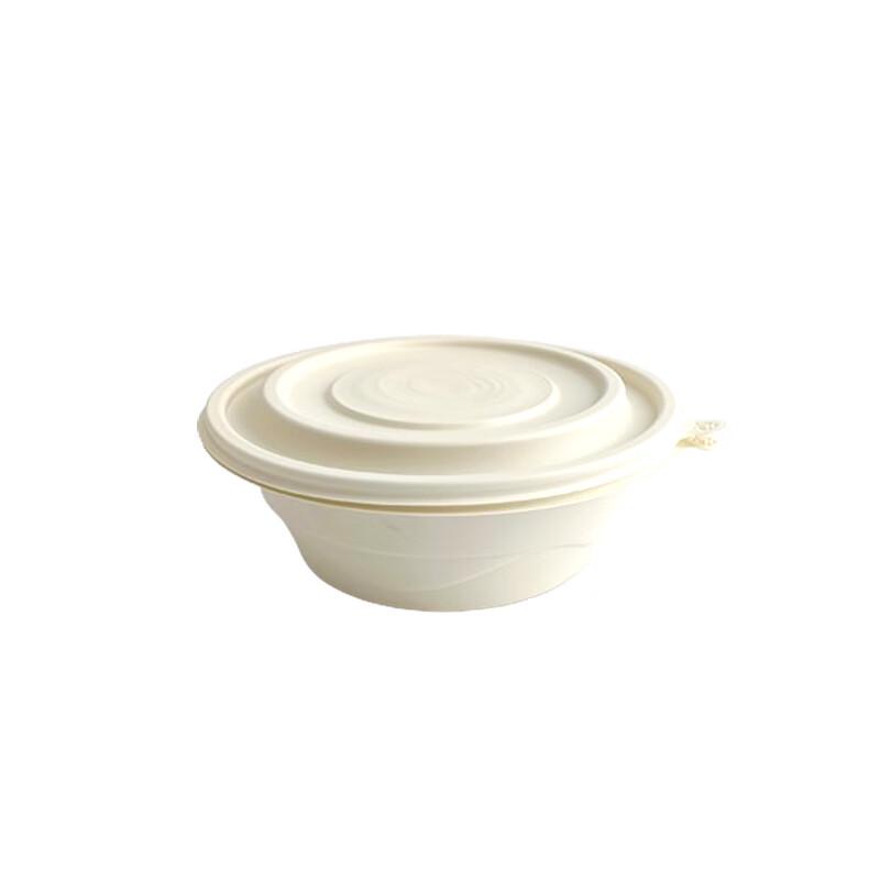 ZL 1000ml Biodegradable Corn Starch Meal Boxes with Lids
