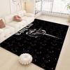 Thug Club Brand Logo Room Mats Cheaper Anti-slip Modern Living Room Balcony Printed Welcome Rug