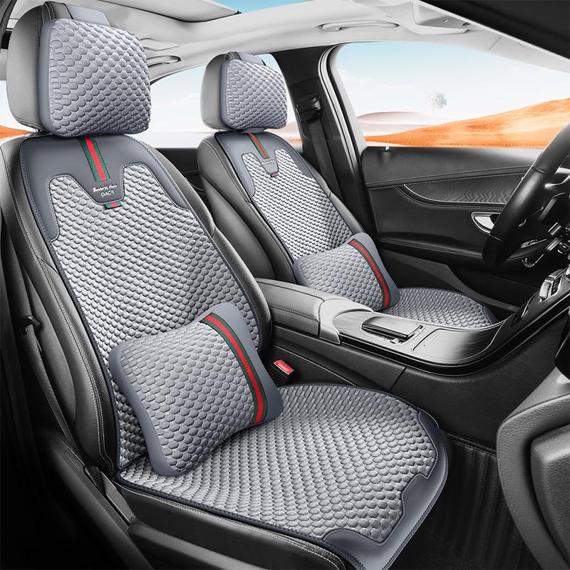 Non-Slip All-Season Air Layer Car Seat Cushion Set