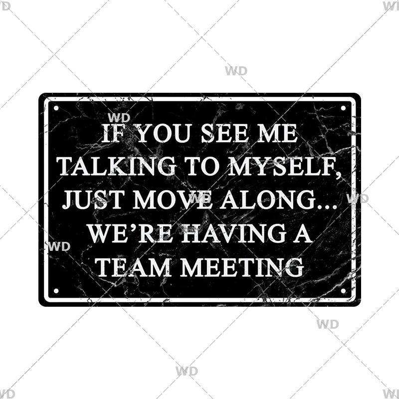 Funny Tin Sign Toilet Home Office Bar Cubicle Decor 11.8" X 7.8" Humorous Metal Vintage Plaque Retro Plate For Wall Art Decor