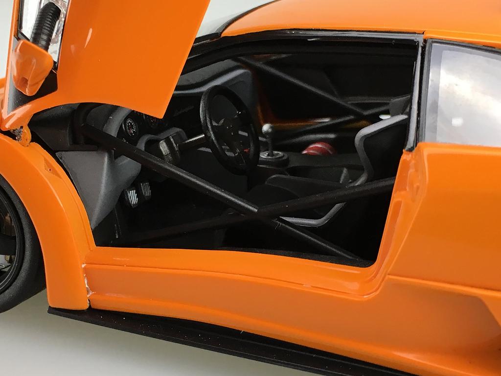 Aoshima Bunka Kyozai Supercar Series Lamborghini Diablo GTR Plastic Model 1/24 No.25