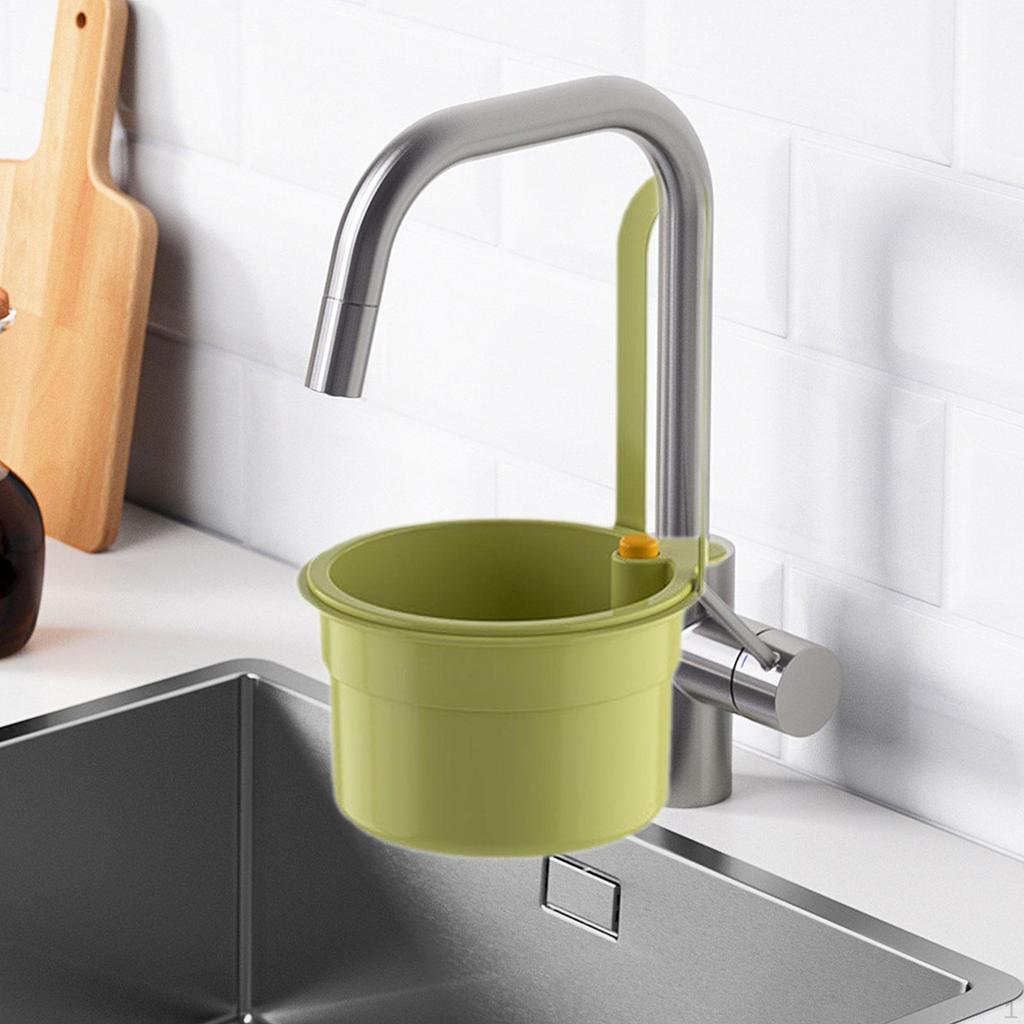 Corner Basket for Sink Drain, Holder Strainer And Food Waste