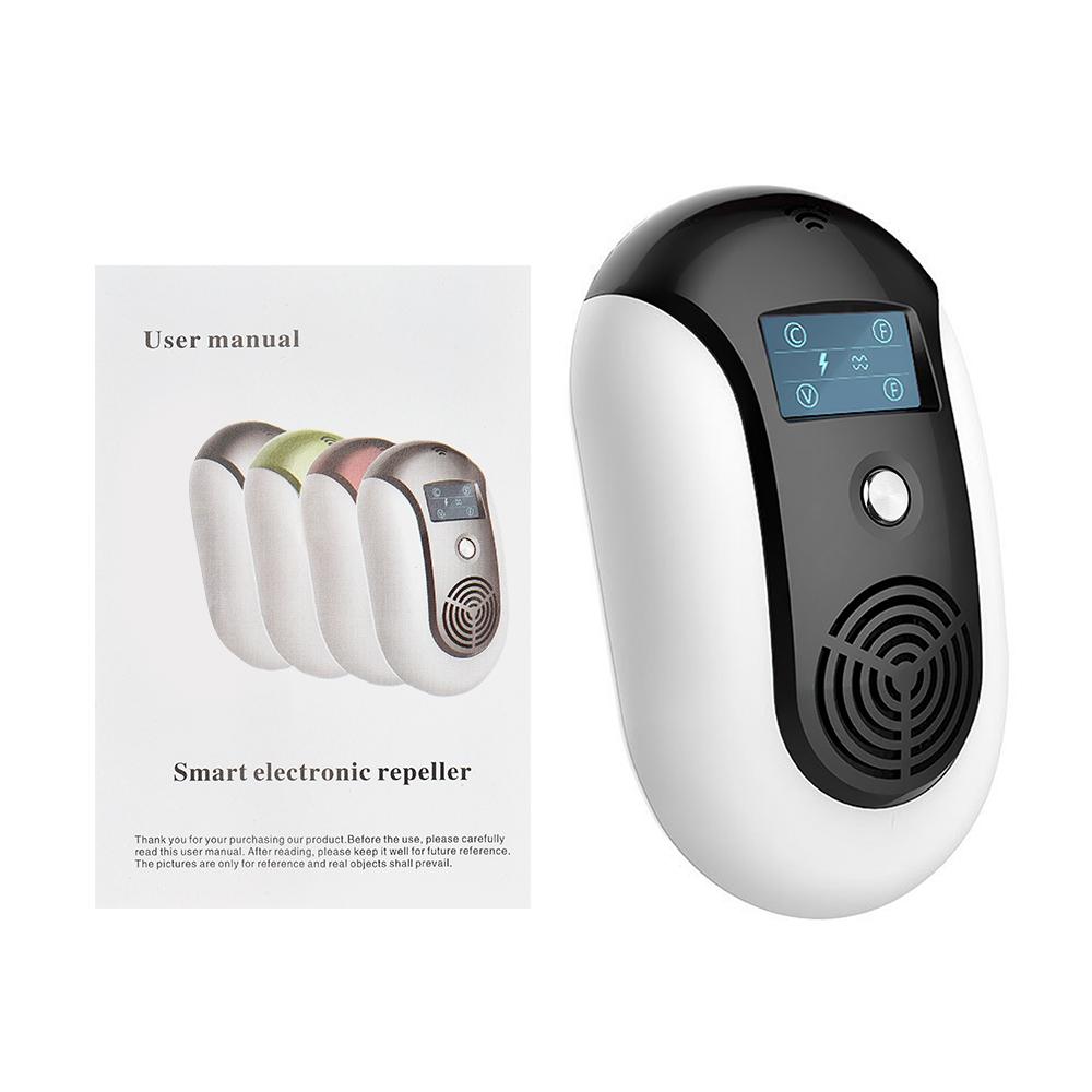 Plug in Ultrasonic Pest Repellent Portable Electric Mosquito Rat Repeller with Constant Or Variable Frequency Flashing
