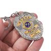 Resident Evil Raccoon City Police Badge Necklace STARS Keychain Metal Gift for Women Men Backpack Accessories