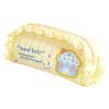 Cute Embroidery Pencil Case, Capable of Holding 45 Pens, with Built-in Two-layer Compartments for Portable Handheld Design