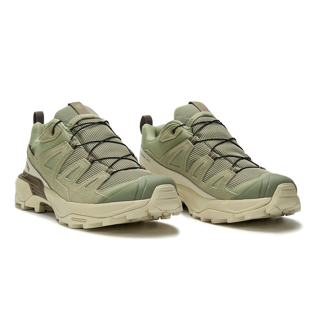SALOMON Tea And Horse Ancient Path Hiking Shoes Men's Tea Ridge Green L49279400
