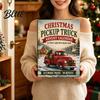 Interactive Countdown Toy with Retro 24 Day Advent Calendar Vintage Truck Christmas Set Festive Room